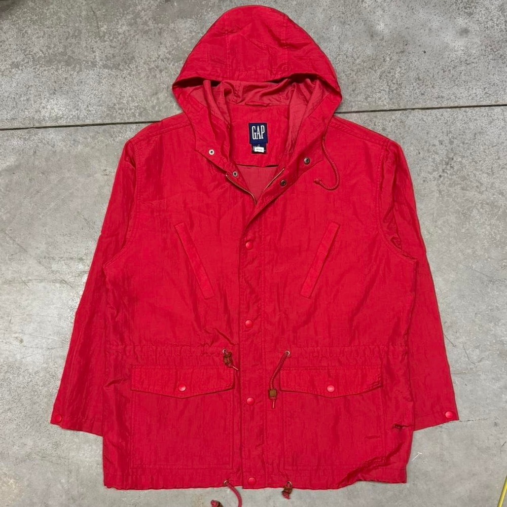 Gap Vintage 90s Waterproof Sailing Jacket Sz Medium